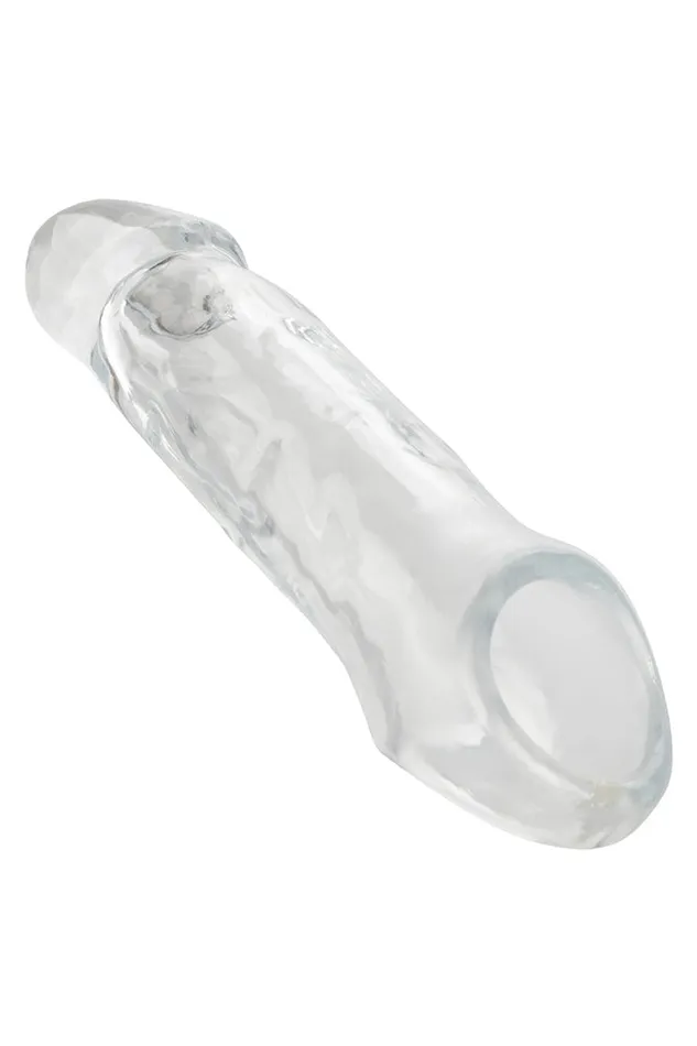 Cal Exotics Male Sex Toys Cal Exotics Performance Maxx 65 Extension with Scrotum Strap Clear