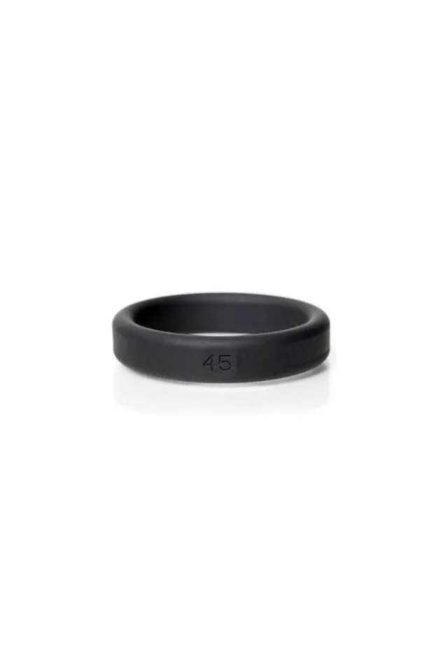 Channel 1 Releasing Male Sex Toys Channel 1 Releasing Boneyard 5Piece Silicone Cock Ring Set Black