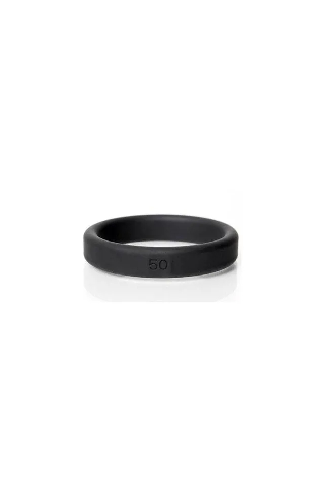 Channel 1 Releasing Male Sex Toys Channel 1 Releasing Boneyard 5Piece Silicone Cock Ring Set Black