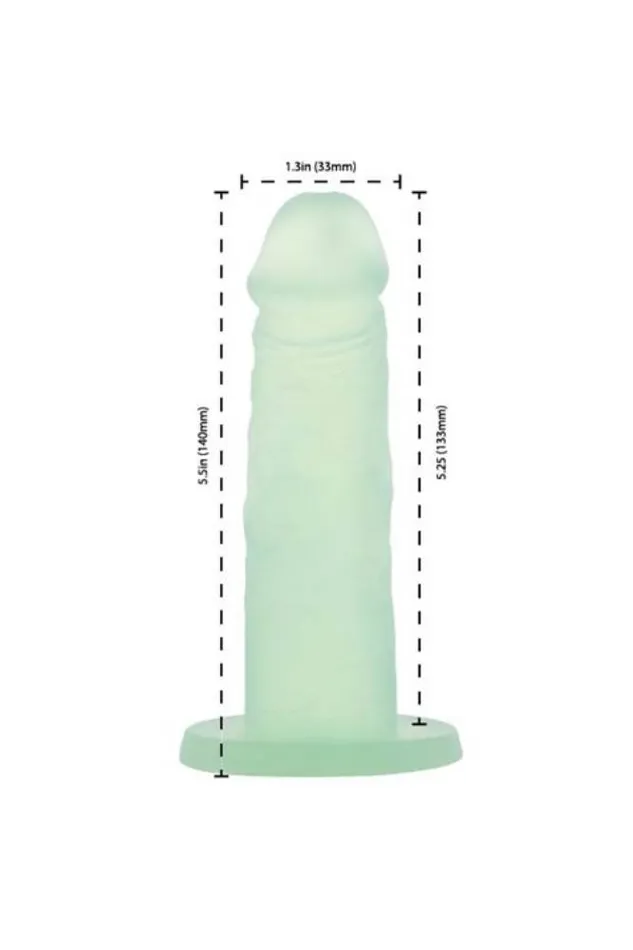 Dildos BMS Addiction Cocktails 55 inch Silicone Dong Mint Mojito