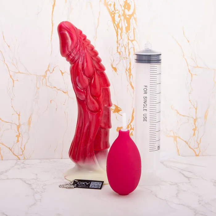 Female Sex Toys Flame Unicorn Squirting Fantasy Dildo FAAK