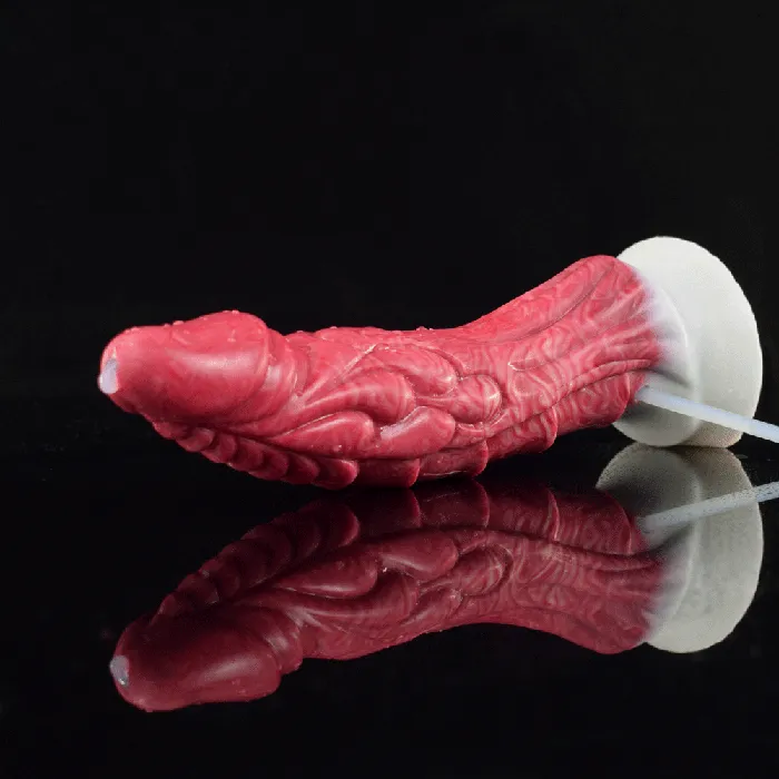 Female Sex Toys Flame Unicorn Squirting Fantasy Dildo FAAK