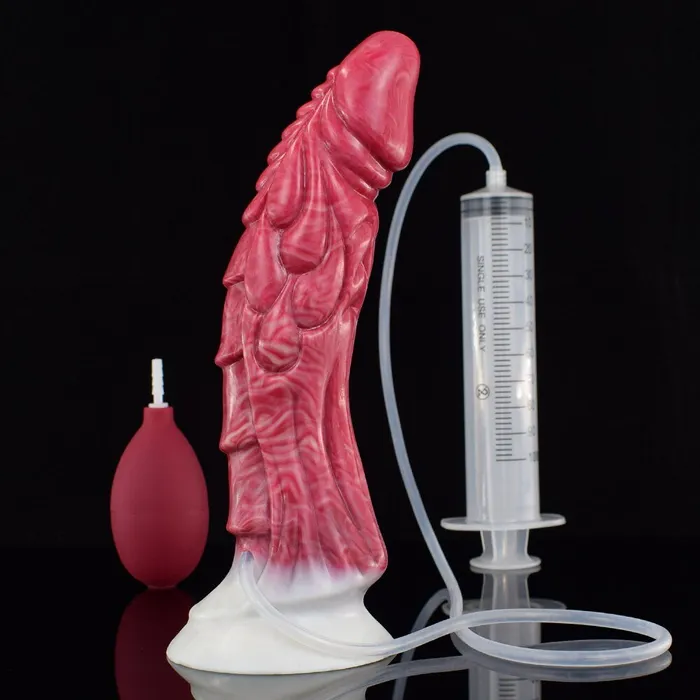 Female Sex Toys Flame Unicorn Squirting Fantasy Dildo FAAK