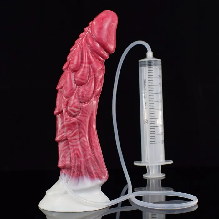 Female Sex Toys Flame Unicorn Squirting Fantasy Dildo FAAK