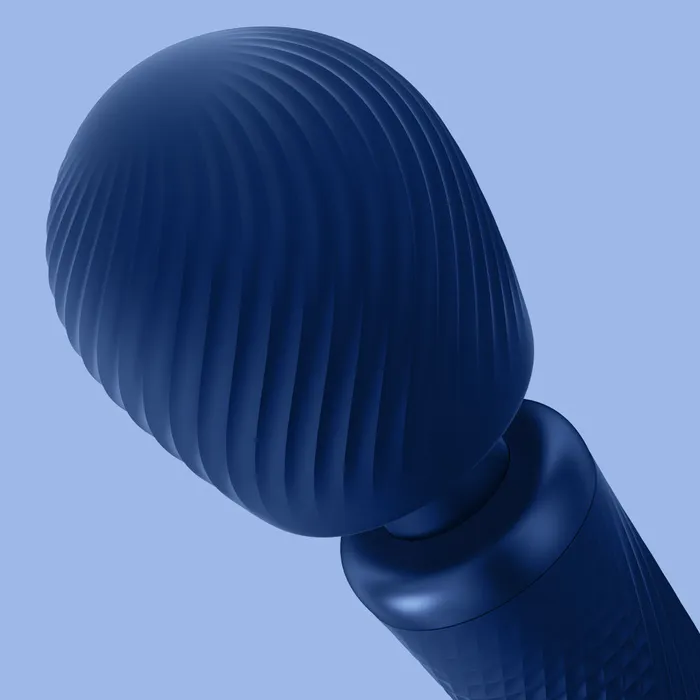 Fun Factory Fun Factory Vim Rechargeable Massage Wand Blue Vibrators