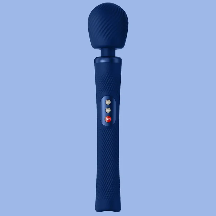 Fun Factory Fun Factory Vim Rechargeable Massage Wand Blue Vibrators