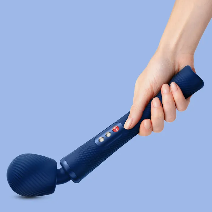 Fun Factory Fun Factory Vim Rechargeable Massage Wand Blue Vibrators