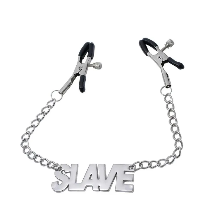 Love in Leather Slave Chain Nipple Clamp Nipple Clitoral Toys