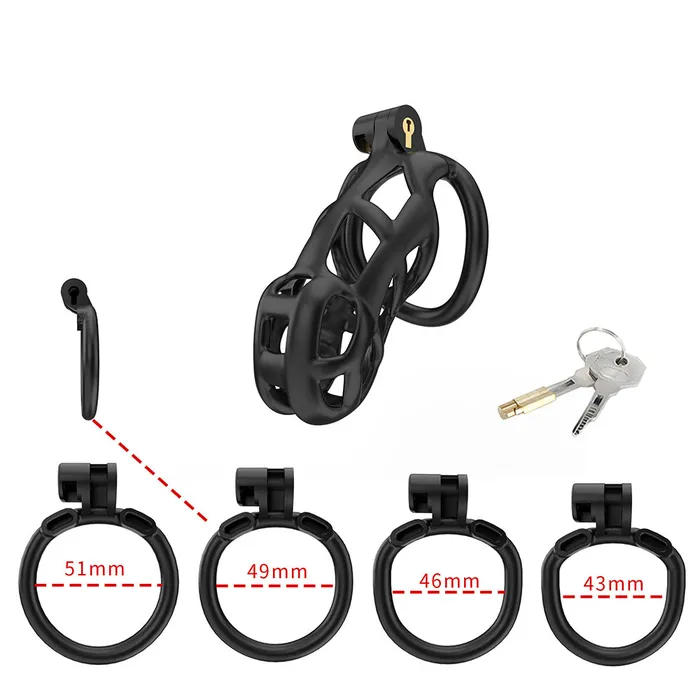 Male Sex Toys Cellmate CellMate Guardian Chastity Cage Size 3