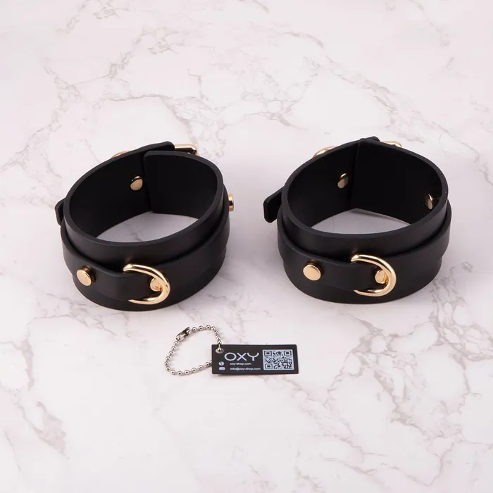 Oxyshop Restraints Submissive Bondage Full Set Quality PU Leather Restraints