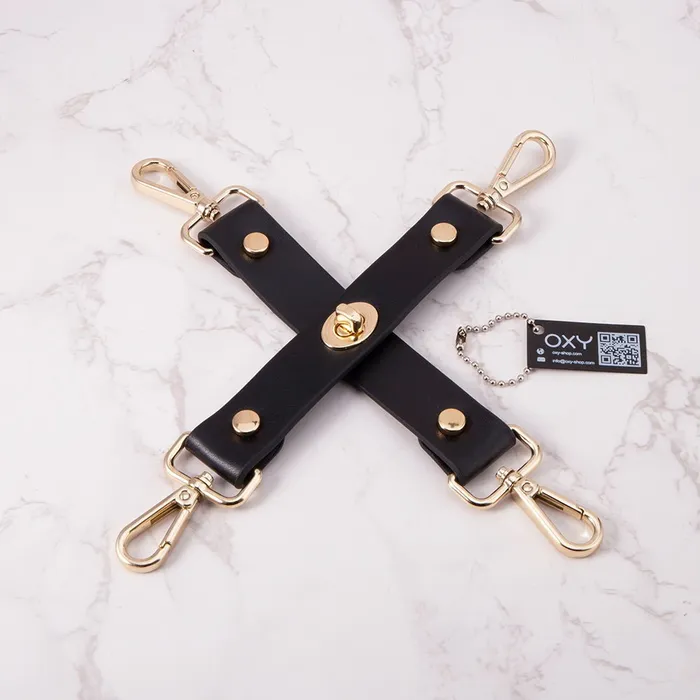 Oxyshop Restraints Submissive Bondage Full Set Quality PU Leather Restraints