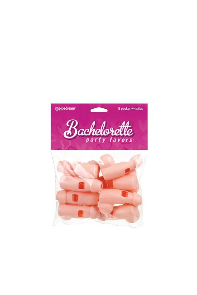 Pipedream Bachelorette Party Favors Pecker Whistles 8 Pack Pipedream Enhancers