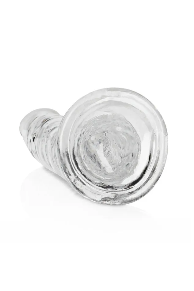 Shots Toys RealRock 10 Slim Realistic Dildo with Suction Cup Clear Shots Toys Female Sex Toys