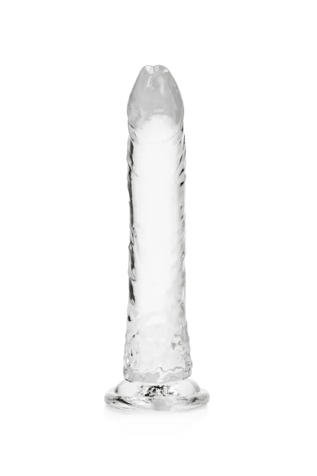 Shots Toys RealRock 10 Slim Realistic Dildo with Suction Cup Clear Shots Toys Female Sex Toys