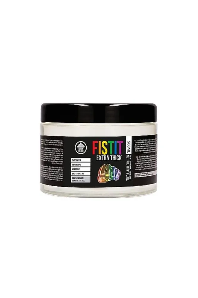 Shots Toys Vibrators Shots Toys Fist It Rainbow Extra Thick 500ml