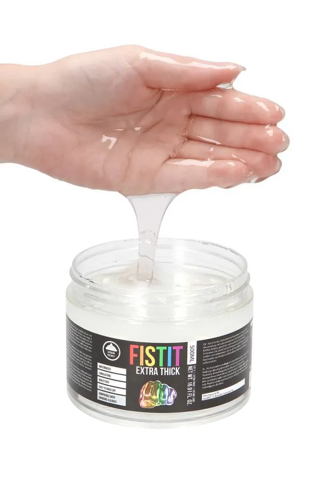 Shots Toys Vibrators Shots Toys Fist It Rainbow Extra Thick 500ml