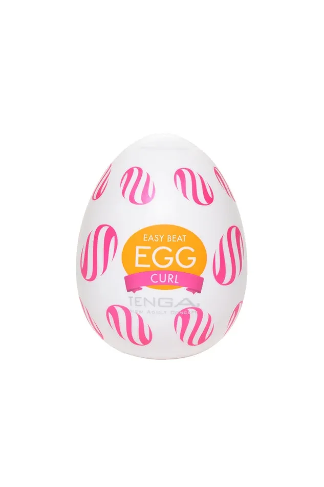 Tenga Male Sex Toys Tenga Egg Wonder Curl Egg Masturbator