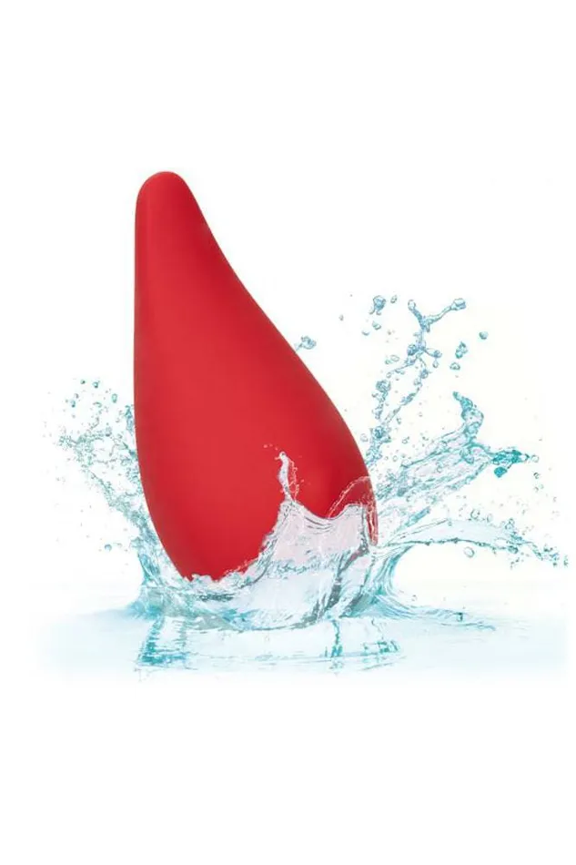 Vibrators Cal Exotics Cal Exotics Red Hot Flicker Vibrator Red