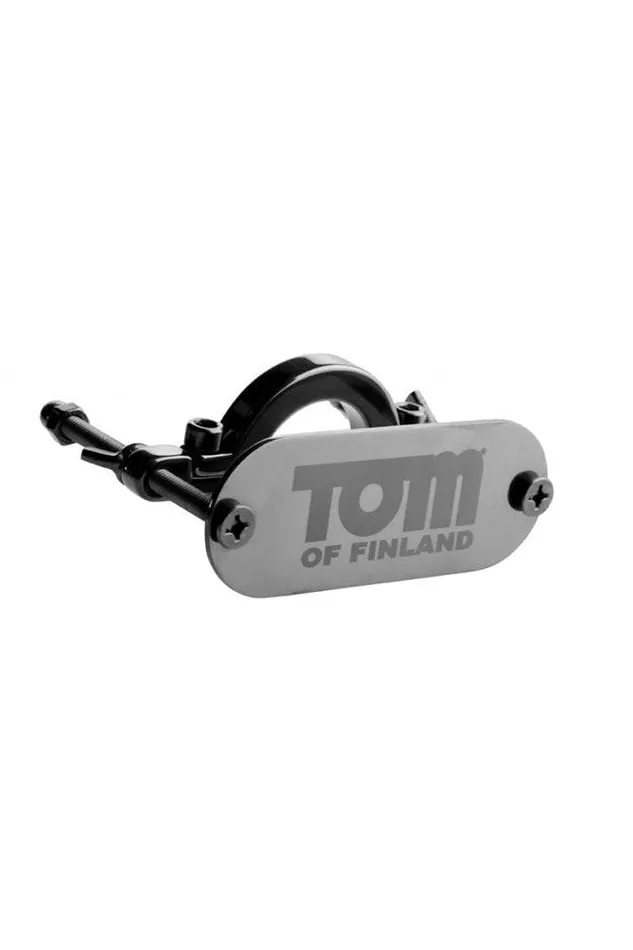 XR Brands XR Brands Tom of Finland Stainless Steel Ball Crusher Black Anal