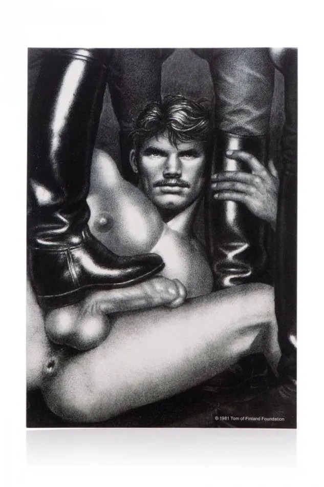 XR Brands XR Brands Tom of Finland Stainless Steel Ball Crusher Black Anal
